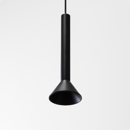 空間デザインを引き立てる、 グレアレスペンダント